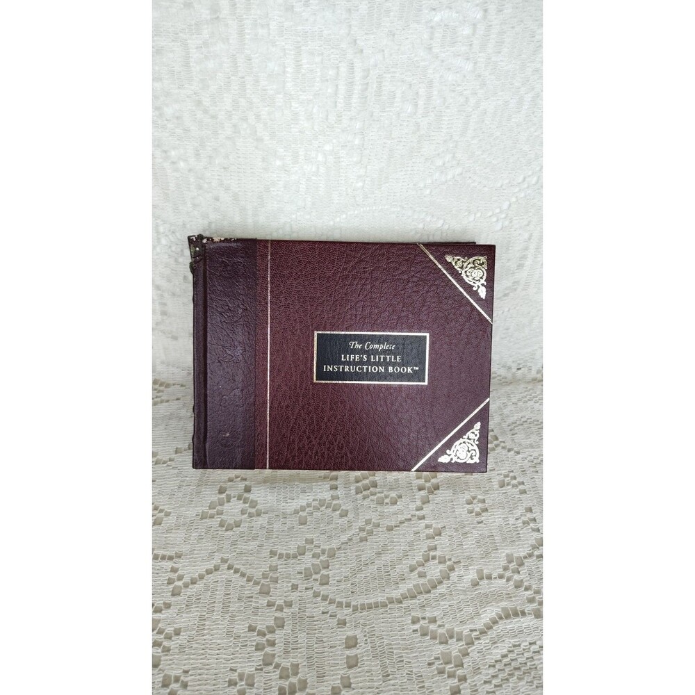 The Complete Life's Little Instruction Book by Brown, H. Jackson See Pics